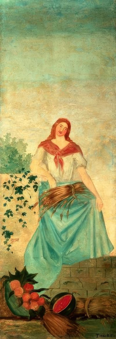 Paul Cézanne, El verano / 1859-62 de Paul Cézanne